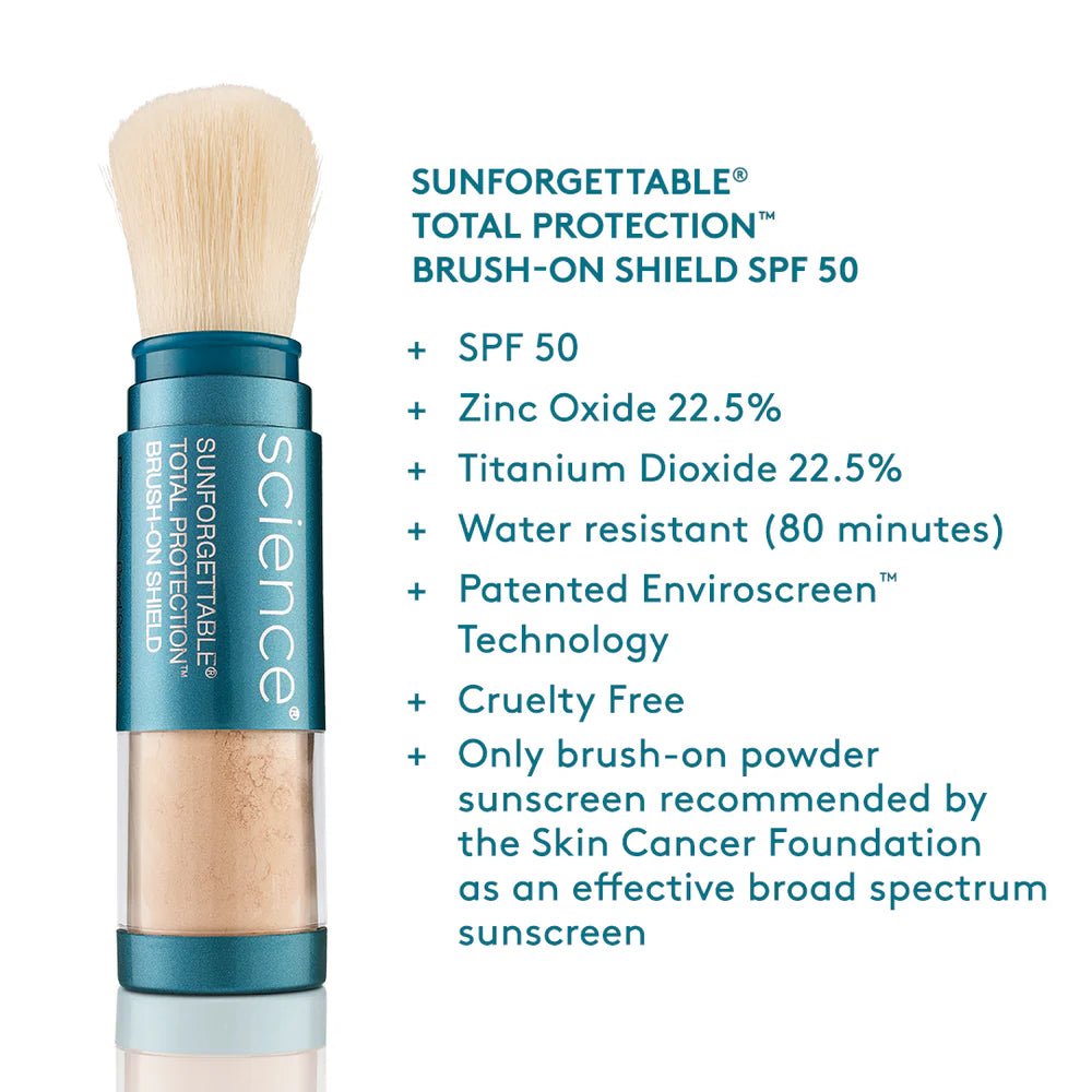 Sunforgettable® Total Protection® Brush - On Shield SPF 50 - Colorescience - Sun Care - Aida Bicaj