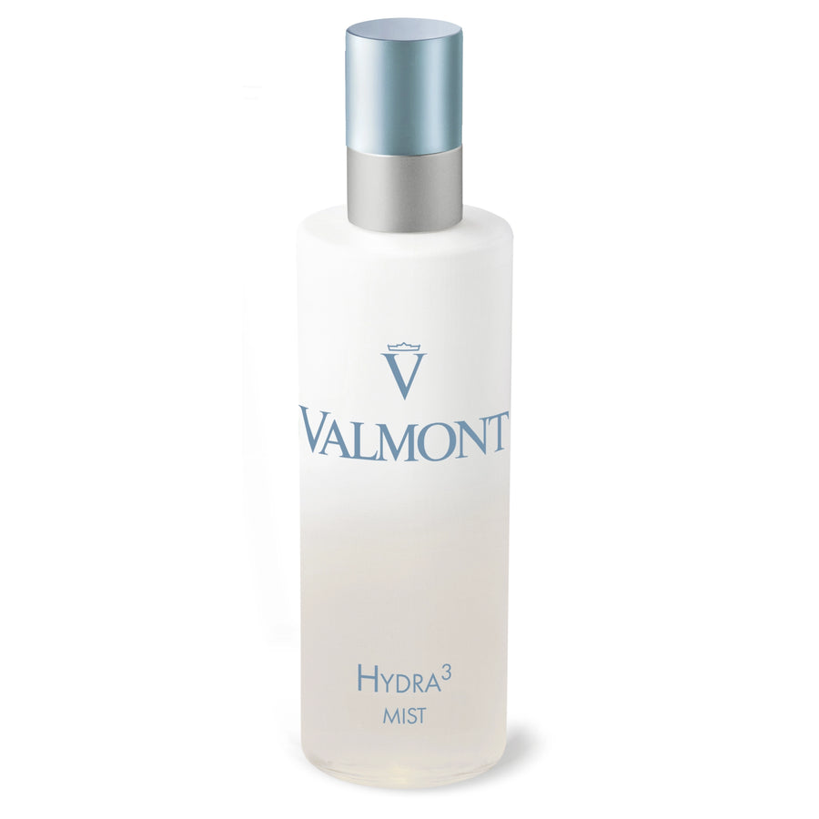 Valmont Hydra3 Mist bottle on a white background