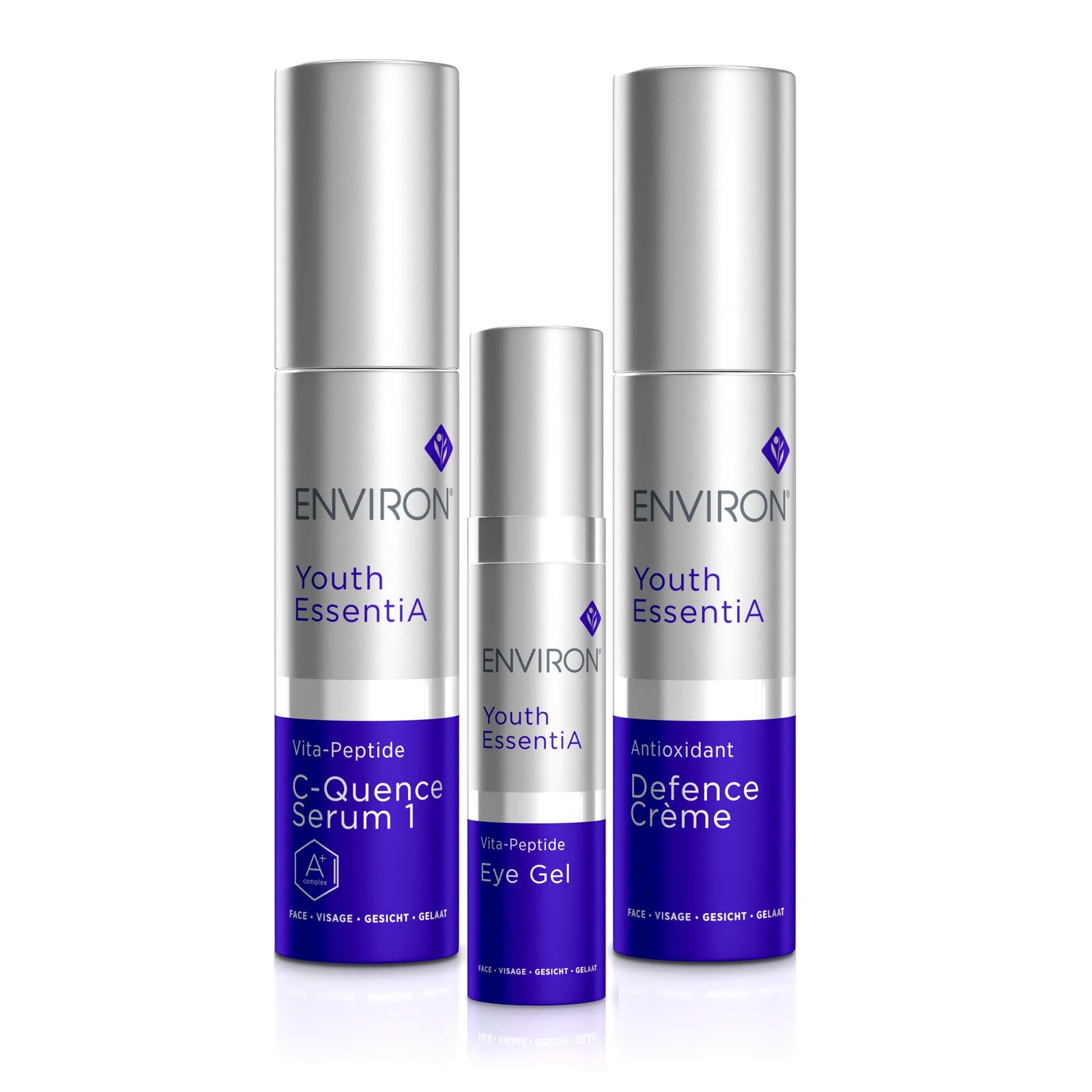 Youth EssentiA Discovery Trio: The 3-Piece Vitamin A &amp; Peptide Starter Set