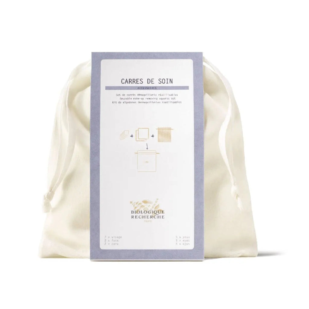 Carres de Soin - Make - up Removal Set - Biologique Recherche - Skin Care Tools - Aida Bicaj