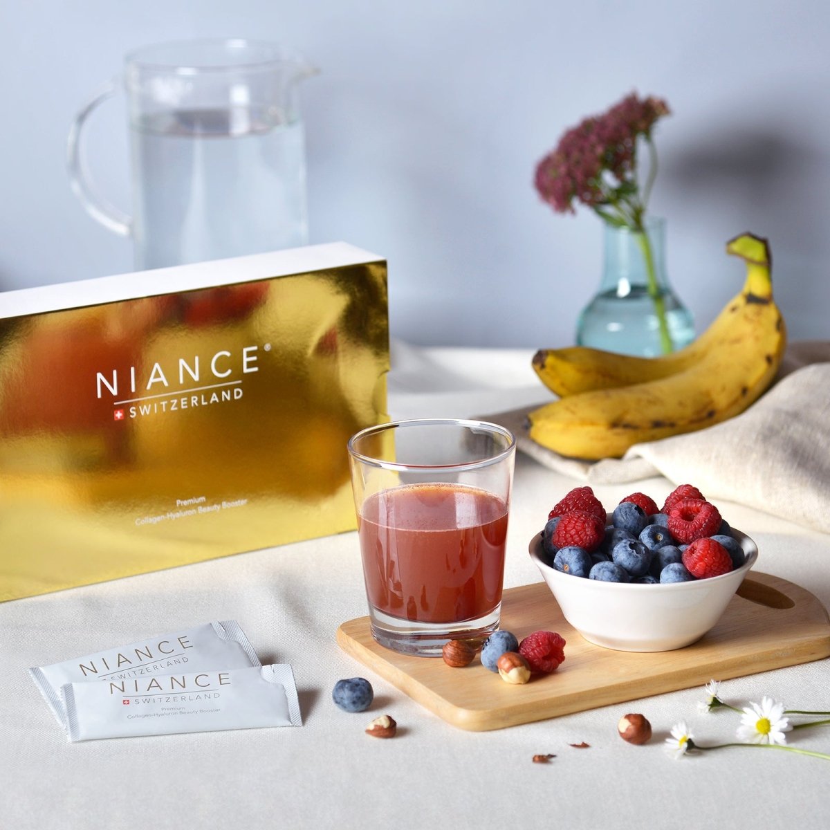 Collagen‑Hyaluron Beauty Booster - Niance - Food Suplement - Aida Bicaj