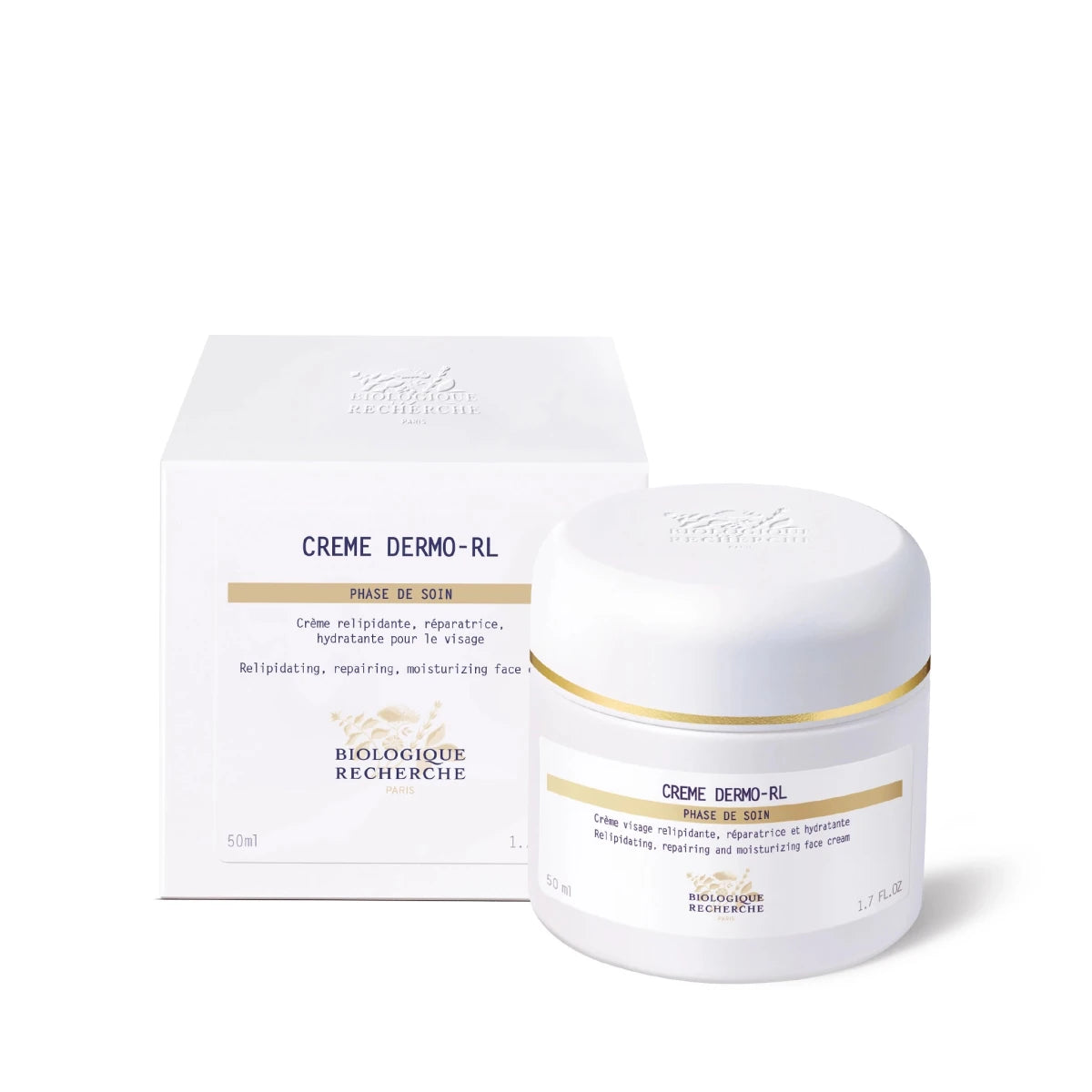 Biologique Recherche Crème Dermo-RL jar on a white background
