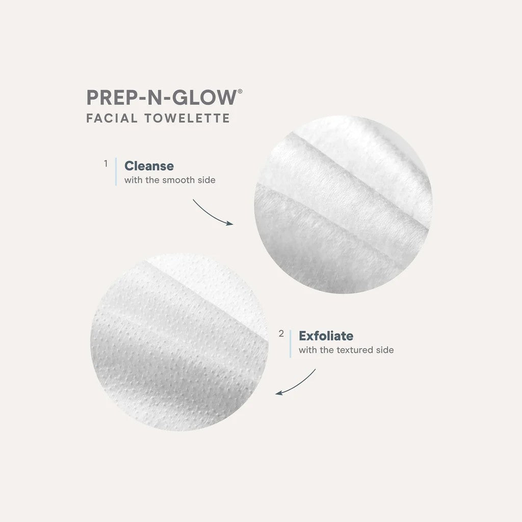 Prep-N-Glow® Facial Wipes - NUFACE - Aida Bicaj
