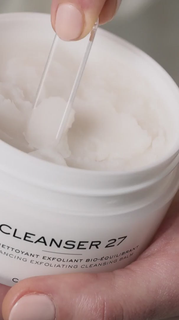 Cleanser 27 – Balancing Cleansing Balm | Cosmetics 27 at Aida Bicaj - how to apply
