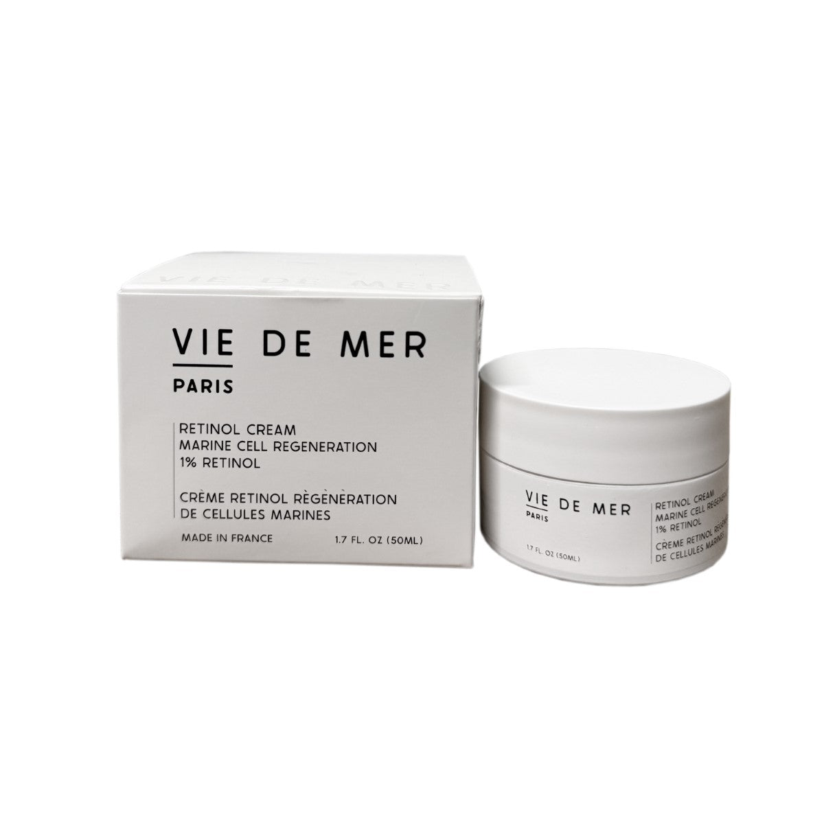 Retinol Cream 1.7 FL. OZ. BOX - VIE DE MER AT AIDA BICAJ SKINCARE