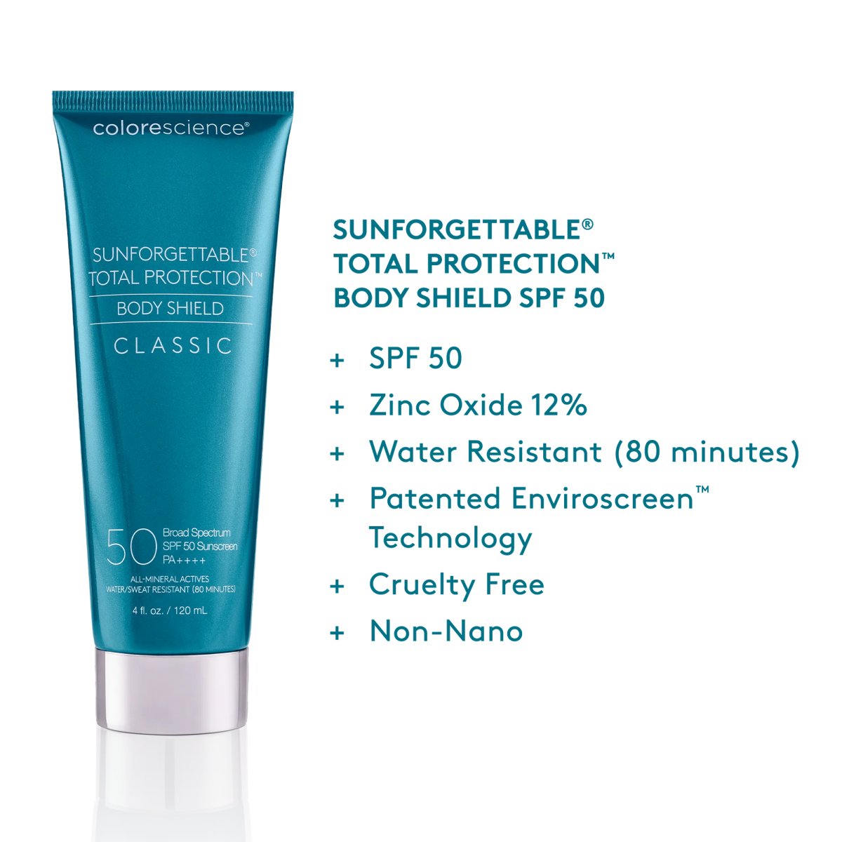 Sunforgettable® Total Protection® Body Shield Classic SPF 50 - Colorescience - Sun Care - Aida Bicaj