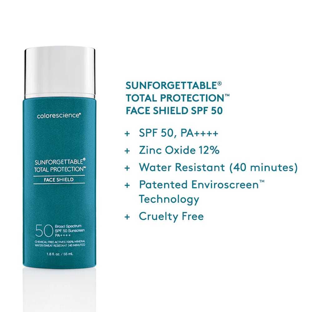 Sunforgettable® Total Protection® Face Shield Classic SPF 50 - Colorescience - Sun Care - Aida Bicaj